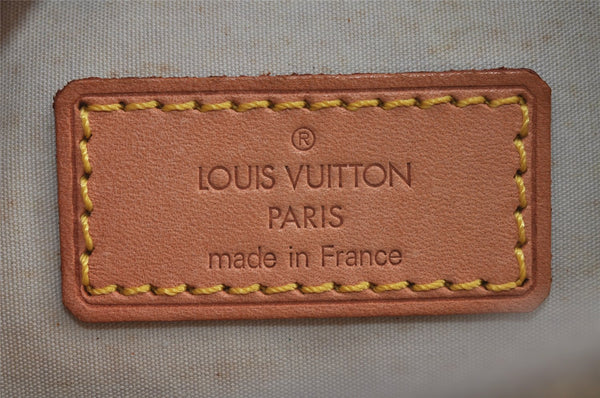 Authentic Louis Vuitton Monogram Mini Juliet PM Shoulder Bag M92005 Blue 3447J