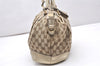 Authentic GUCCI Sukey 2Way Tote Bag GG Canvas Leather 247902 Brown 3447K
