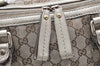 Authentic GUCCI Sukey 2Way Tote Bag GG Canvas Leather 247902 Brown 3447K