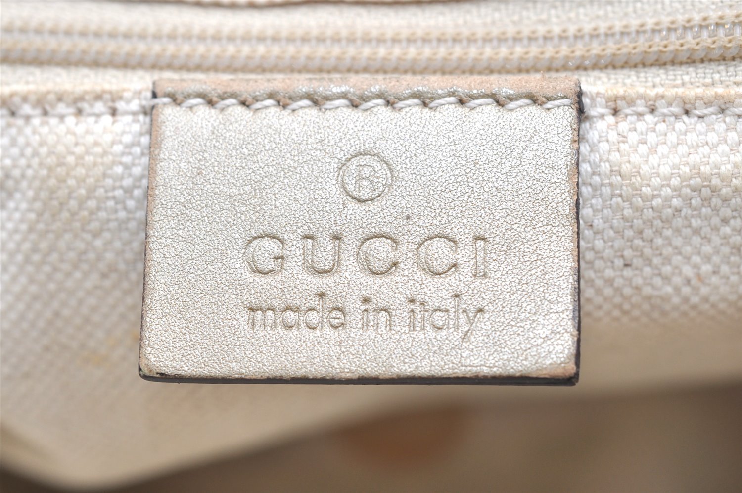 Authentic GUCCI Sukey 2Way Tote Bag GG Canvas Leather 247902 Brown 3447K