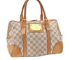 Authentic Louis Vuitton Damier Azur Berkeley Hand Boston Bag N52001 LV 3449J
