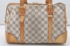 Authentic Louis Vuitton Damier Azur Berkeley Hand Boston Bag N52001 LV 3449J