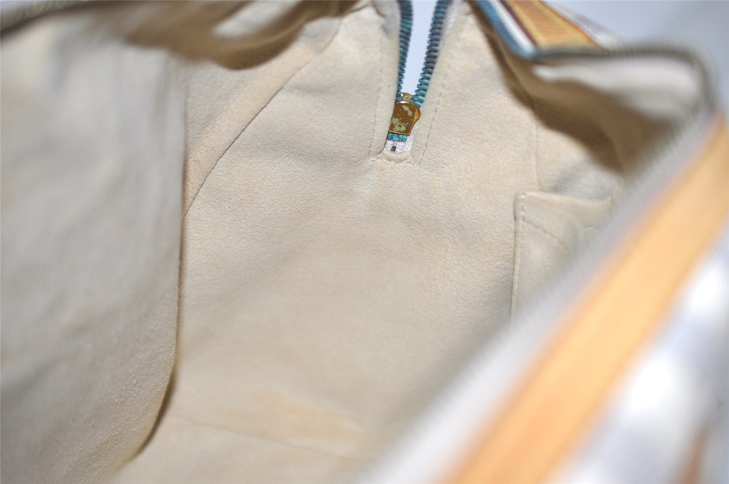 Authentic Louis Vuitton Damier Azur Berkeley Hand Boston Bag N52001 LV 3449J