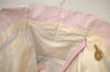 Authentic CHANEL New Travel Line Shoulder Tote Bag Nylon Leather Pink 3449K