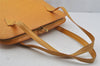 Authentic Louis Vuitton Epi Lussac Shoulder Tote Bag Yellow M52289 LV 3451J