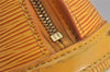 Authentic Louis Vuitton Epi Lussac Shoulder Tote Bag Yellow M52289 LV 3451J