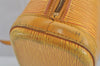 Authentic Louis Vuitton Epi Lussac Shoulder Tote Bag Yellow M52289 LV 3451J