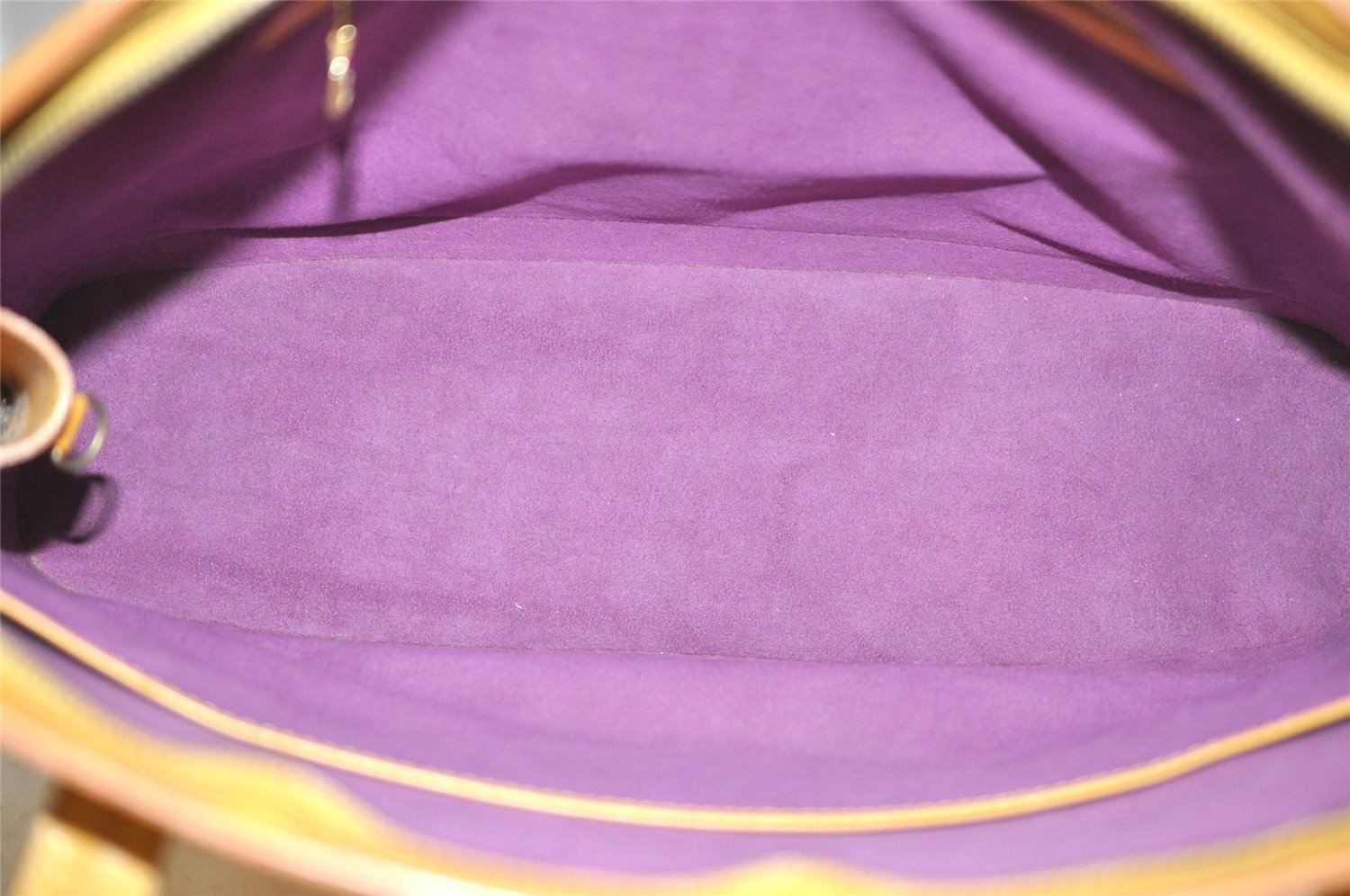 Authentic Louis Vuitton Epi Lussac Shoulder Tote Bag Yellow M52289 LV 3451J