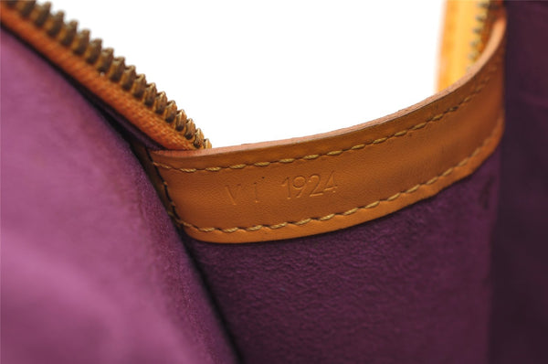 Authentic Louis Vuitton Epi Lussac Shoulder Tote Bag Yellow M52289 LV 3451J