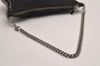 Authentic Stella McCartney Falabella Chain Shoulder Hand Bag Leather Black 3453J