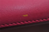 Authentic SAINT LAURENT Vintage Clutch Hand Bag Purse Leather Pink YSL 3455J