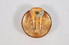 Authentic CHANEL Vintage Clip-On Earrings CC Logo Gold Plated 3455K