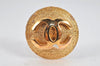 Authentic CHANEL Vintage Clip-On Earrings CC Logo Gold Plated 3455K