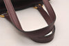 Authentic MIU MIU VITELLO DAINO Leather 2Way Hand Bag RR1945 Wine Red 3456J