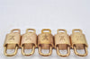 Authentic Louis Vuitton Padlock & Keys 10Set LV 3457K