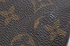 Auth Louis Vuitton Monogram Porte Monnaie Billets Tresor Wallet M61730 LV 3458K