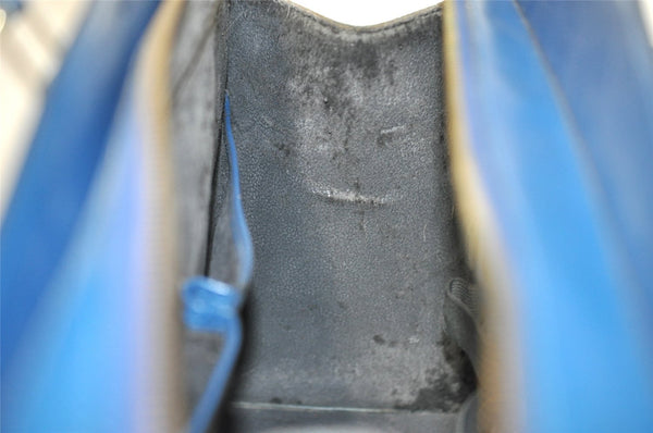 Authentic Louis Vuitton Epi Riviera Hand Bag Blue M48185 LV Junk 3459I