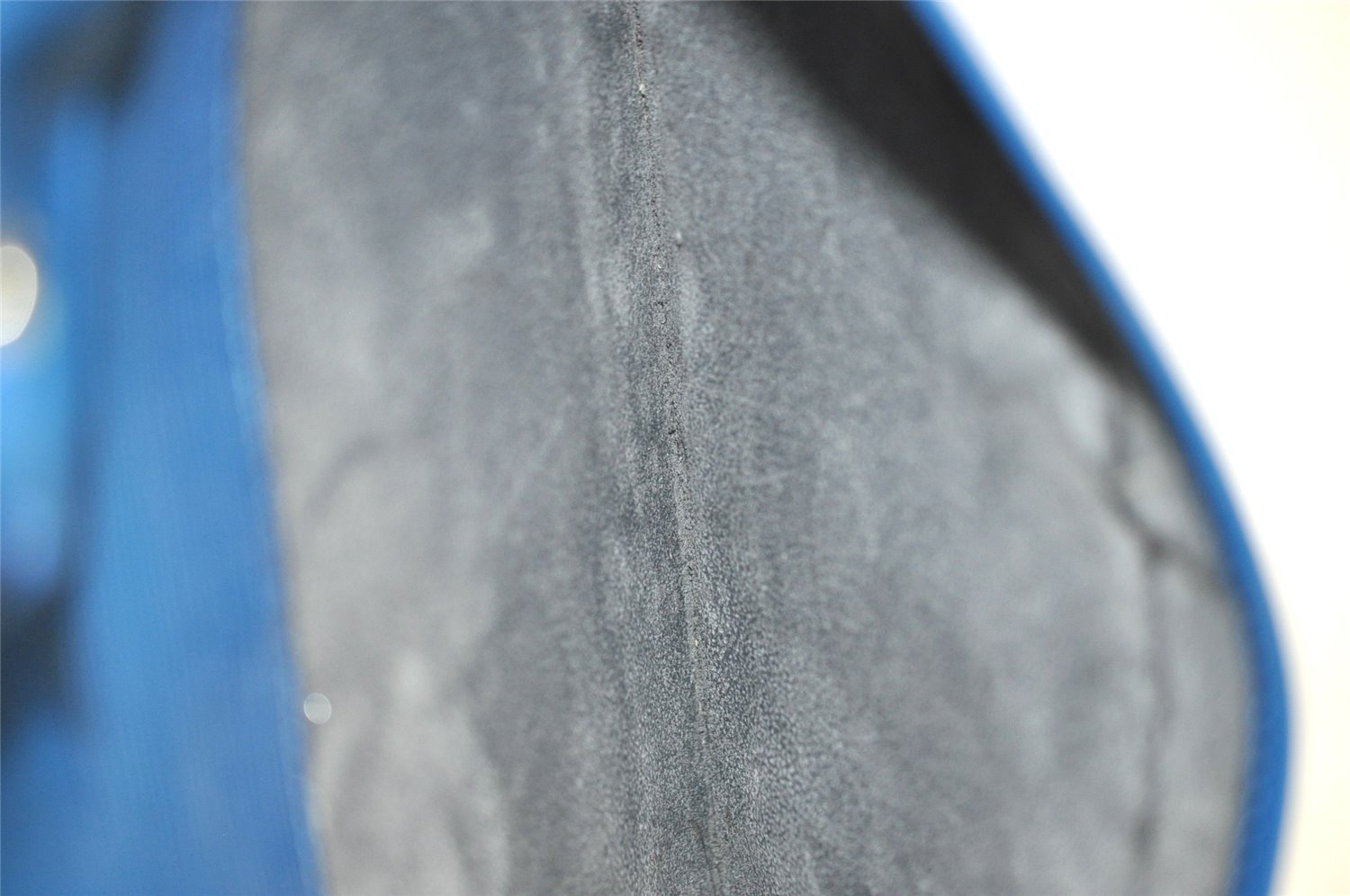 Authentic Louis Vuitton Epi Riviera Hand Bag Blue M48185 LV Junk 3459I