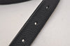 Auth Louis Vuitton Monogram Empreinte Ceinture Grasses Belt Navy 36" Box 3459J