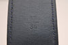 Auth Louis Vuitton Monogram Empreinte Ceinture Grasses Belt Navy 36" Box 3459J