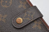 Authentic Louis Vuitton Monogram Compact Zip Bifold Wallet Purse M61667 LV 3459K