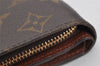 Authentic Louis Vuitton Monogram Compact Zip Bifold Wallet Purse M61667 LV 3459K