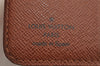 Authentic Louis Vuitton Monogram Compact Zip Bifold Wallet Purse M61667 LV 3459K