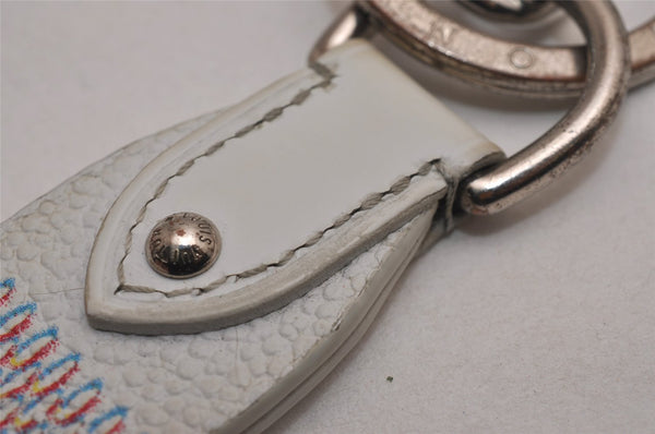 Auth Louis Vuitton Damier Spray Porte Cles Dragonne Key Charm MP3339 LV 3460J