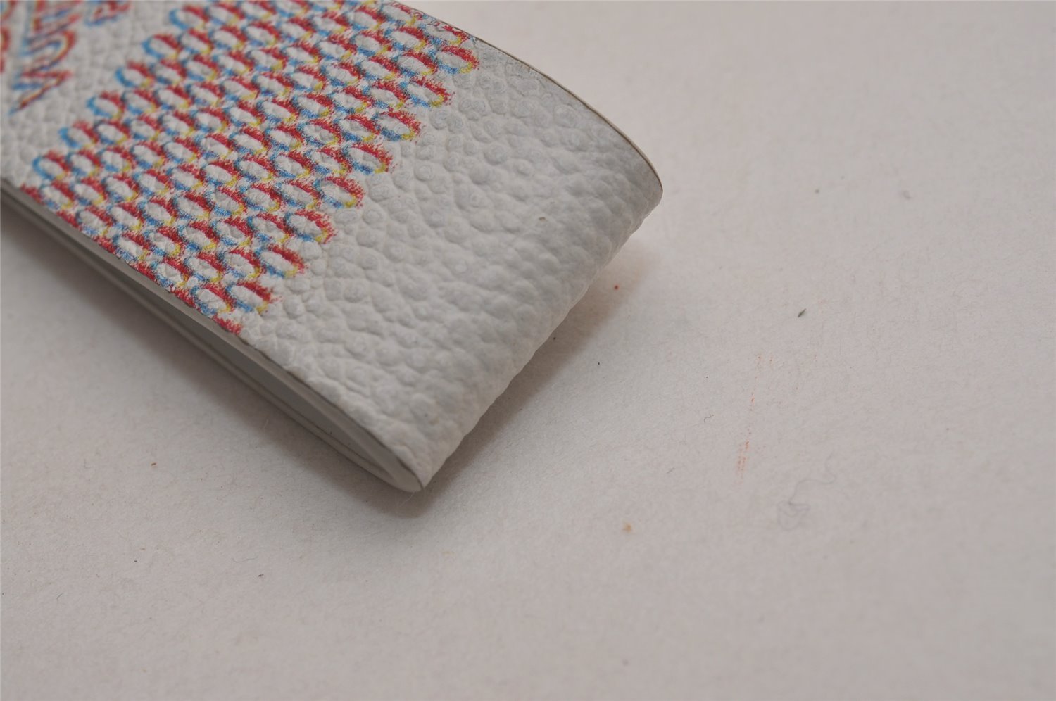 Auth Louis Vuitton Damier Spray Porte Cles Dragonne Key Charm MP3339 LV 3460J