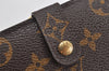 Auth Louis Vuitton Monogram Porte Monnaie Billets Viennois M61663 Wallet 3460K