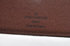 Authentic Louis Vuitton Monogram Portefeuille Helene M60253 Trifold Wallet 3461J