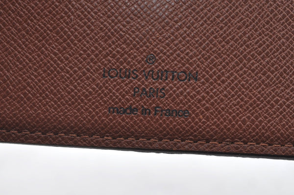 Authentic Louis Vuitton Monogram Portefeuille Helene M60253 Trifold Wallet 3461J