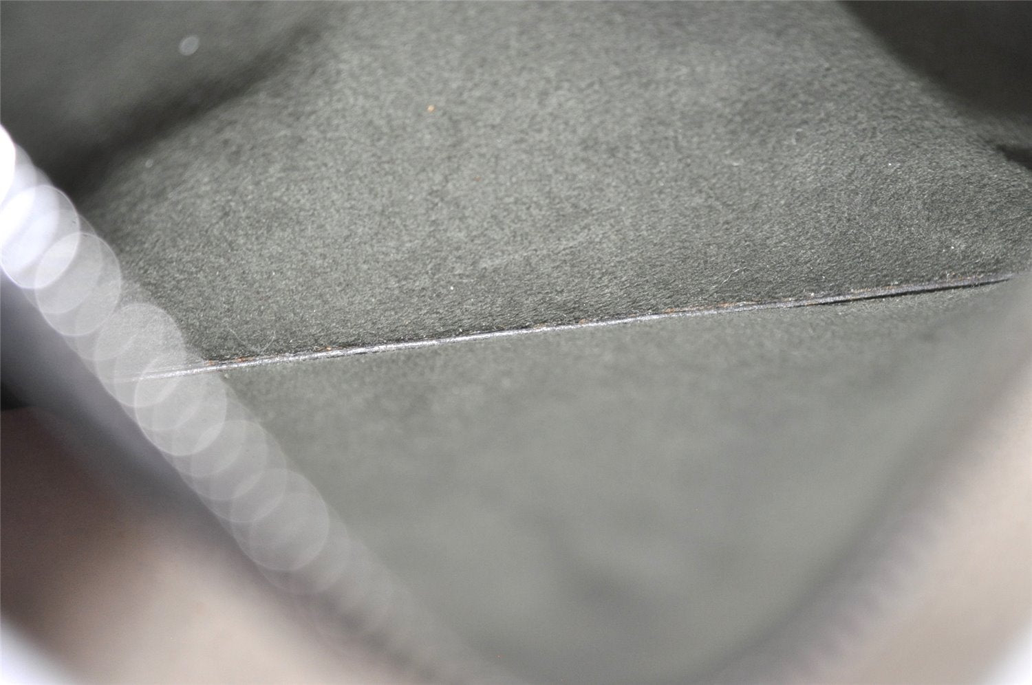 Authentic Louis Vuitton Epi Pouch For Sac De Paule GM Black LV 3462I