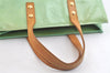 Authentic Louis Vuitton Vernis Reade PM Hand Bag Light Green M91307 LV 3463K