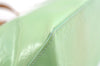 Authentic Louis Vuitton Vernis Reade PM Hand Bag Light Green M91307 LV 3463K