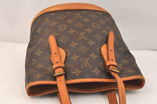 Authentic Louis Vuitton Monogram Bucket PM Shoulder Tote Bag Old Model LV 3464K