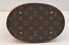 Authentic Louis Vuitton Monogram Bucket PM Shoulder Tote Bag Old Model LV 3464K