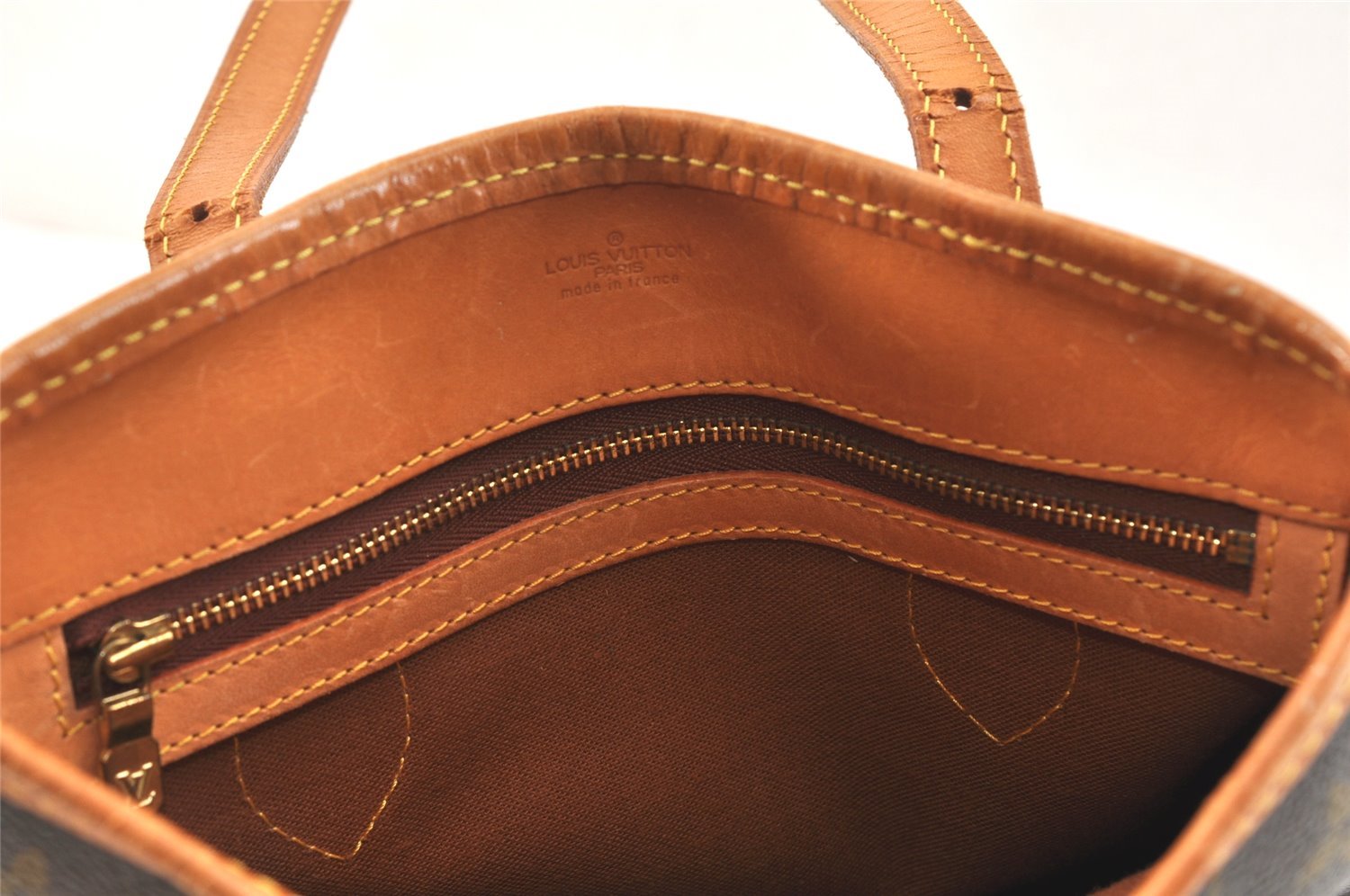 Authentic Louis Vuitton Monogram Bucket PM Shoulder Tote Bag Old Model LV 3464K