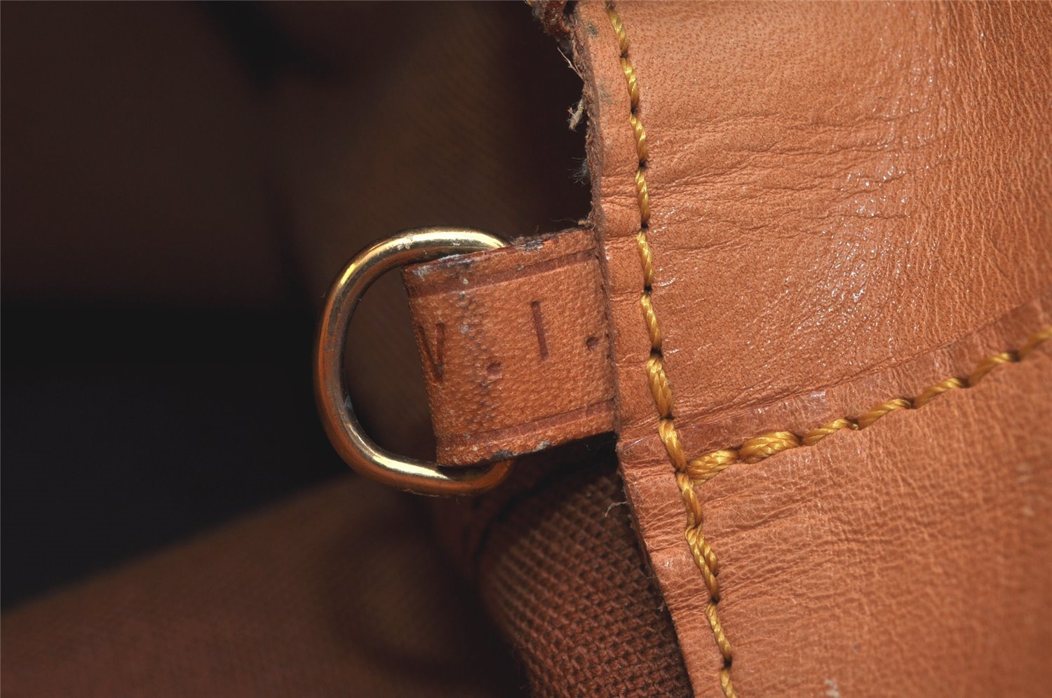 Authentic Louis Vuitton Monogram Bucket PM Shoulder Tote Bag Old Model LV 3464K