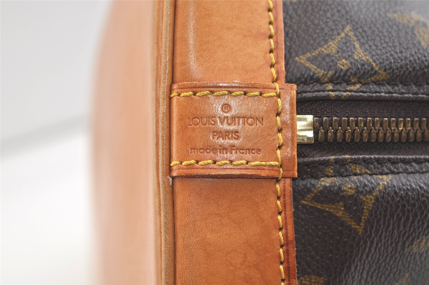 Authentic Louis Vuitton Monogram Alma Hand Bag Purse M51130 LV 3466K