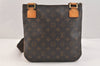 Auth Louis Vuitton Monogram Pochette Bosphore Shoulder Cross Bag M40044 LV 3467K