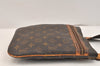 Auth Louis Vuitton Monogram Pochette Bosphore Shoulder Cross Bag M40044 LV 3467K