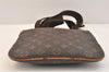 Auth Louis Vuitton Monogram Pochette Bosphore Shoulder Cross Bag M40044 LV 3467K