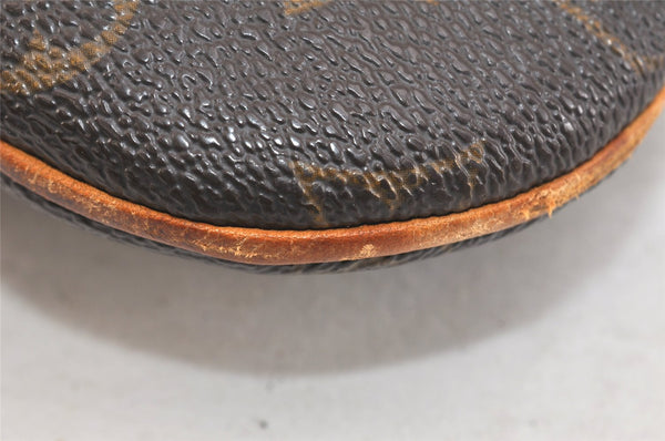 Auth Louis Vuitton Monogram Pochette Bosphore Shoulder Cross Bag M40044 LV 3467K