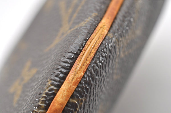 Auth Louis Vuitton Monogram Pochette Bosphore Shoulder Cross Bag M40044 LV 3467K