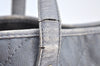 Authentic Christian Dior Panarea Cannage Tote Bag PVC Leather Blue Junk 3468I