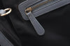 Authentic Christian Dior Panarea Cannage Tote Bag PVC Leather Blue Junk 3468I