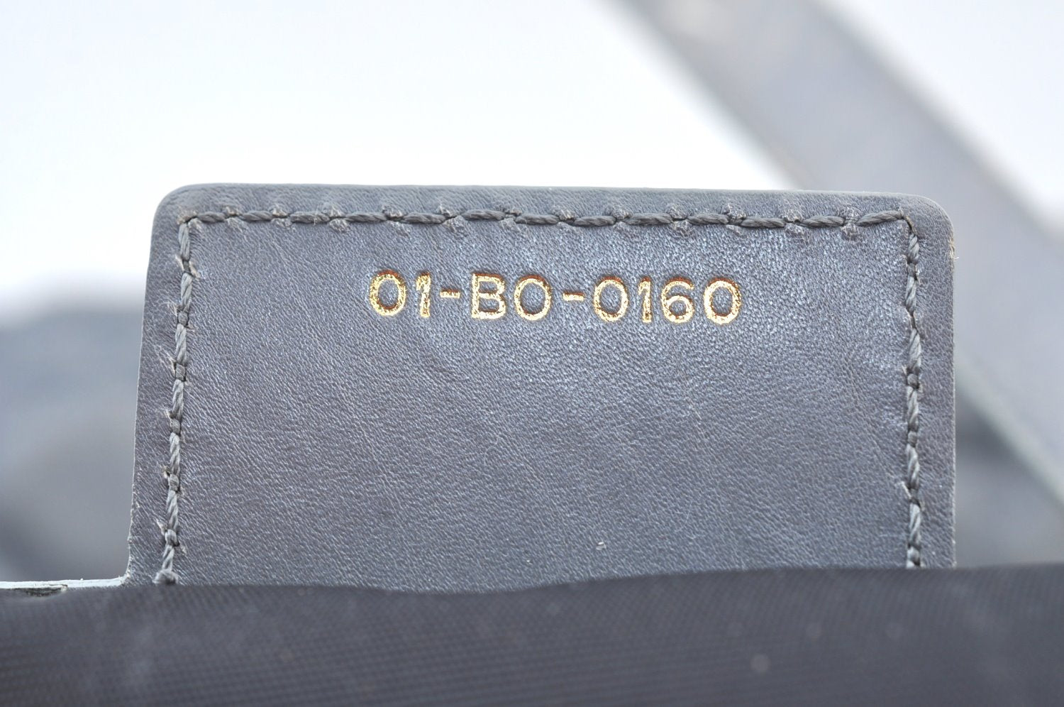 Authentic Christian Dior Panarea Cannage Tote Bag PVC Leather Blue Junk 3468I