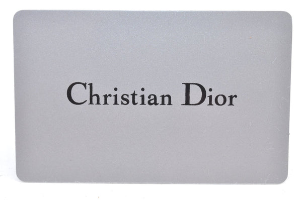 Authentic Christian Dior Panarea Cannage Tote Bag PVC Leather Blue Junk 3468I