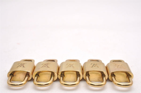 Authentic Louis Vuitton Padlock & Keys 10Set LV 3468J